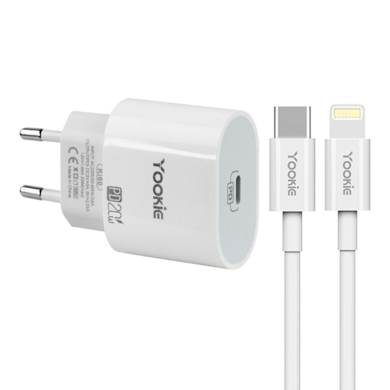 Carregador Yookie KI60 – 20W – Tipo C 