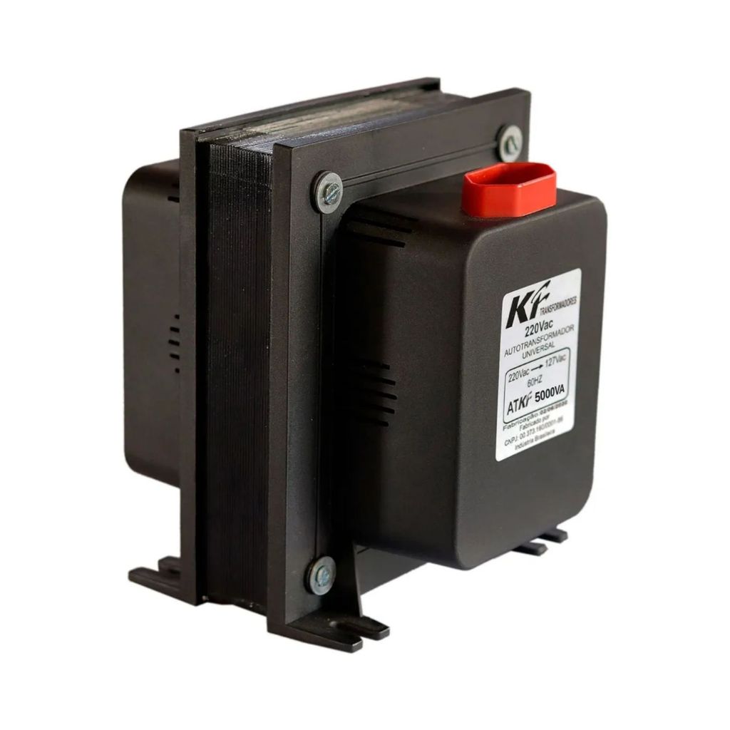Transformador De Energia 5000VA Bivolt até 2000W Conversor De Voltagem Ar Condicionado Geladeira Mic