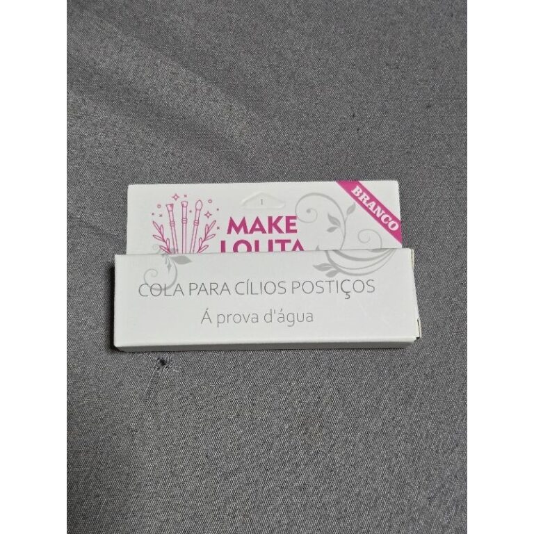 maquiagem cola para cilios make lolita