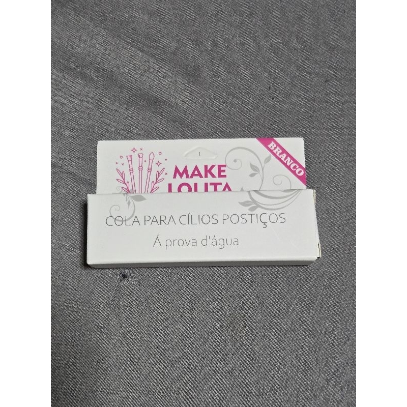 maquiagem cola para cilios make lolita