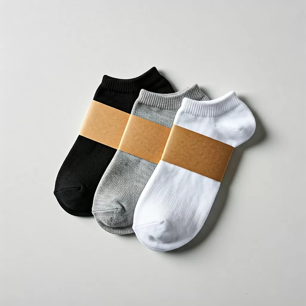 Kit 3 Pares Meia Algodão Básica Cano Curto Conforto Academia Treino Caminhada Exercício Trabalho