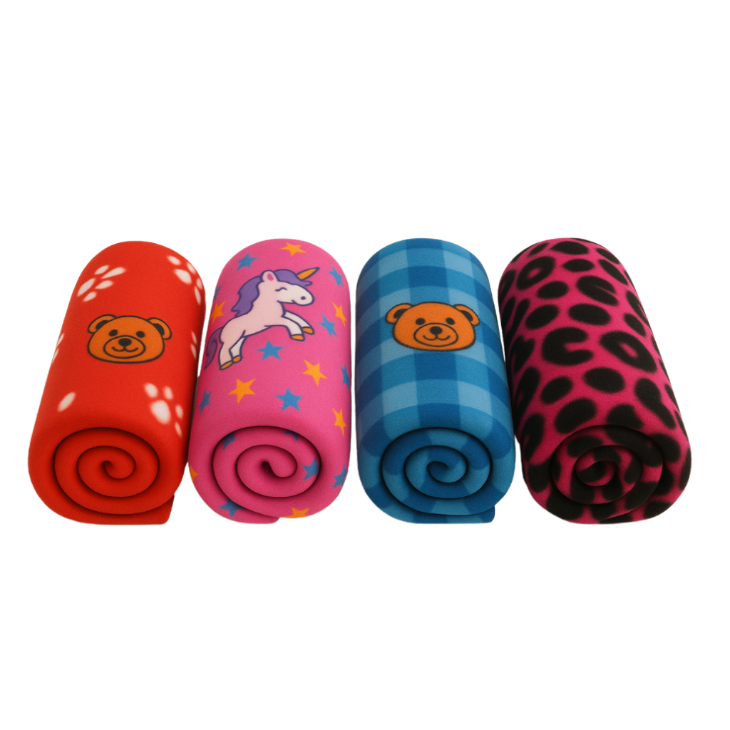 KIT 3 Manta Soft Microfibra pet Cachorro e Gato Pronta Entrega 1M X 50CM