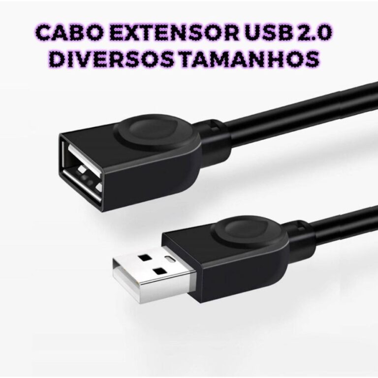 Cabo extensor USB 2.0 1.5/3/5 metros Diversos tama