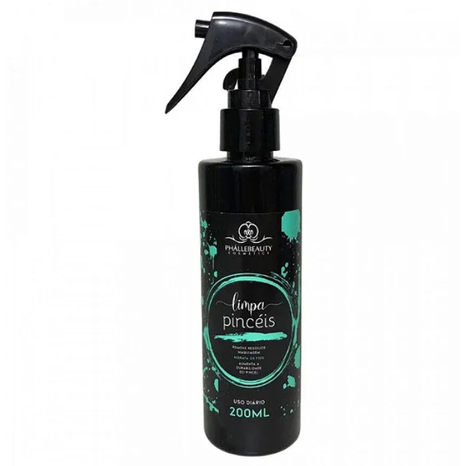 LIMPA PINCÉIS REMOVE RESÍDUOS DE MAQUIAGEM ̵