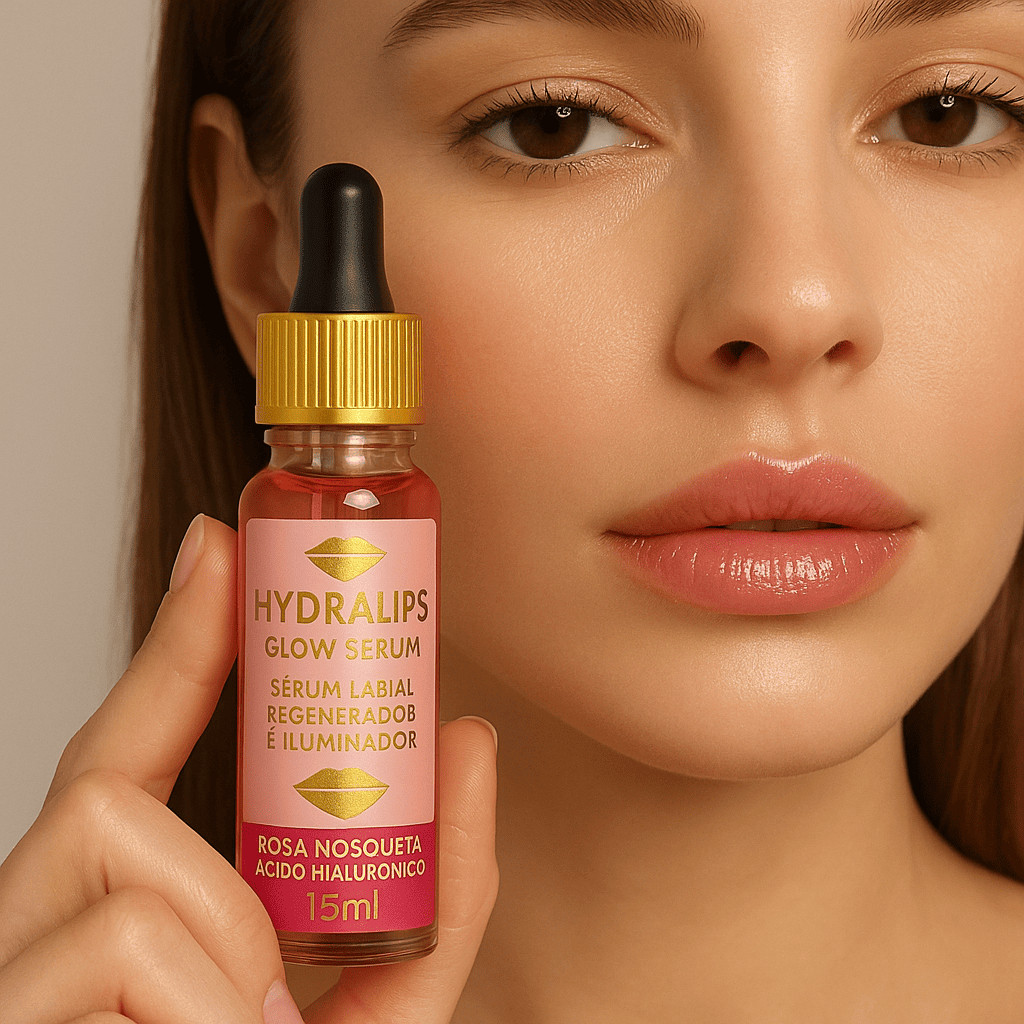 Lábios Mais Jovens e Hidratados com Sérum Labial de Rosa Mosqueta