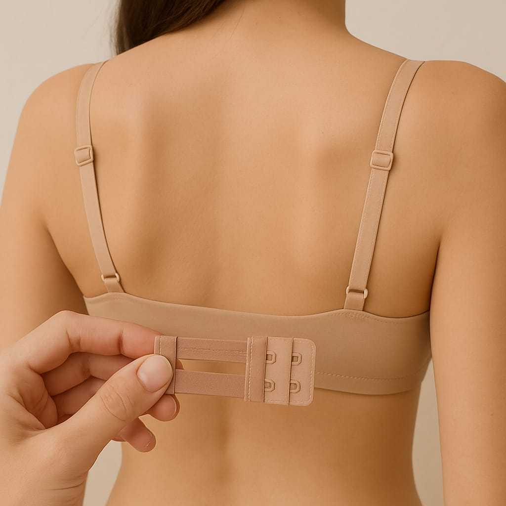 Kit Extensores elásticos para Sutiã – Modelo com 2 ganchos e 2 regulagens –  Elástico Reforçado Dupl