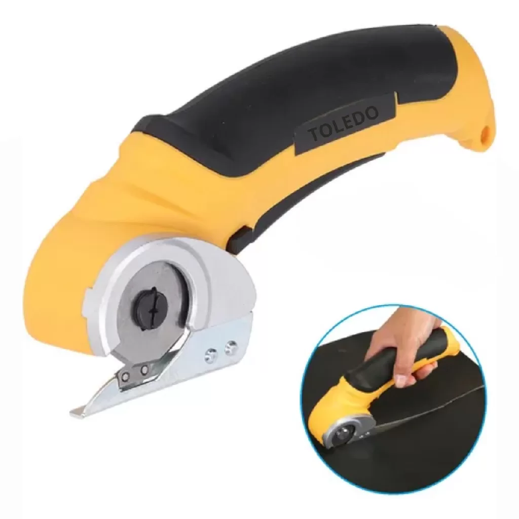 Cortador Disco a Bateria De Tecido e Papelão Com Maleta