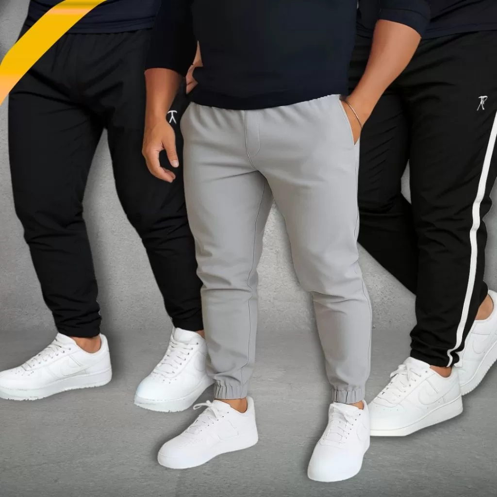 Calça Jogger Masculina Tactel com Elastano | P ao G3 | Conforto para Treino e Uso Diário