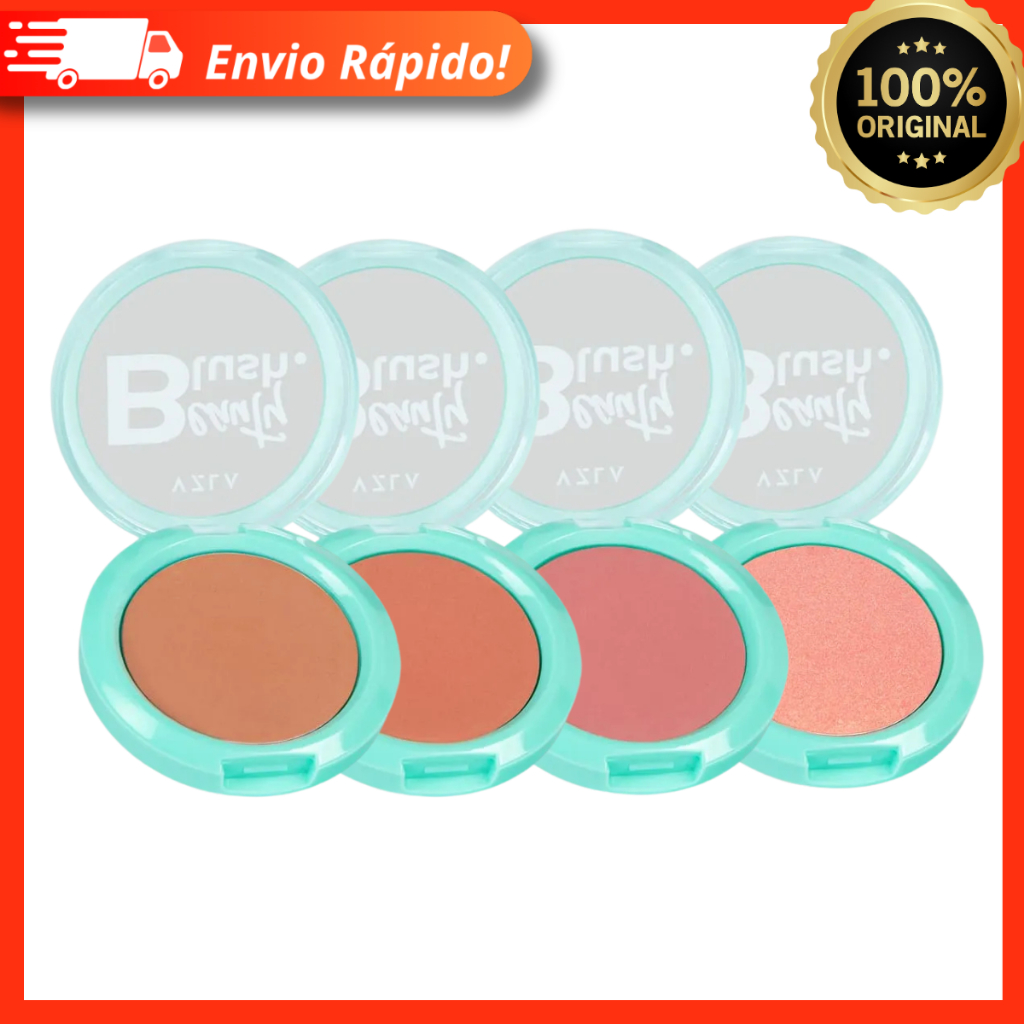 Beauty Blush Compacto – Vizzela Cosméticos 100% Original Acabamento Natural