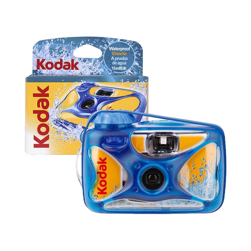 Câmera Fotográfica Analógica Descartável Kodak Sport – Prova Dágua
