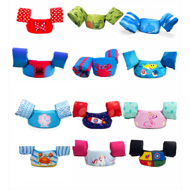 Colete Boia infantil de natação flutuante com br