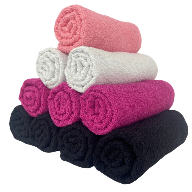 Kit com 10 Toalhas P/ Salão, Rosto, Mão, Manicur