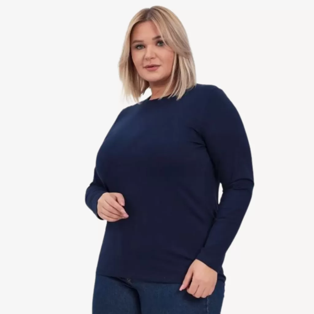 Camiseta Blusa Feminina Segunda Pele Térmica Manga Longa Plus Size