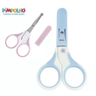 Tesoura Bebe Recém-nascido Pimpolho + capinha