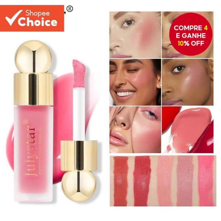 Julystar Cross Border Blush Líquido Matte Integra