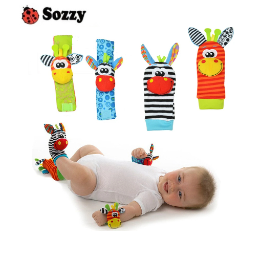 Kit Sozzy Meias E Pulseiras Com Chocalhos – 