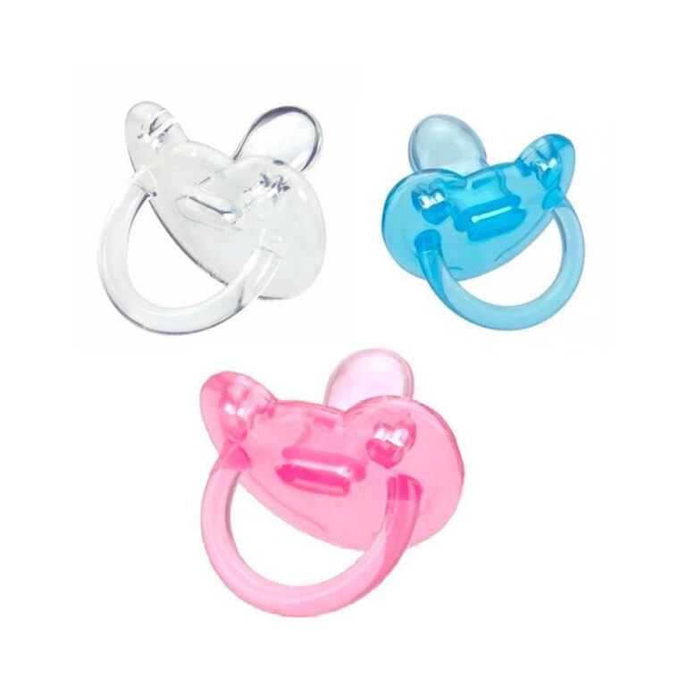 Chupeta Transparente Soft 100% Silicone Pepeta Saq