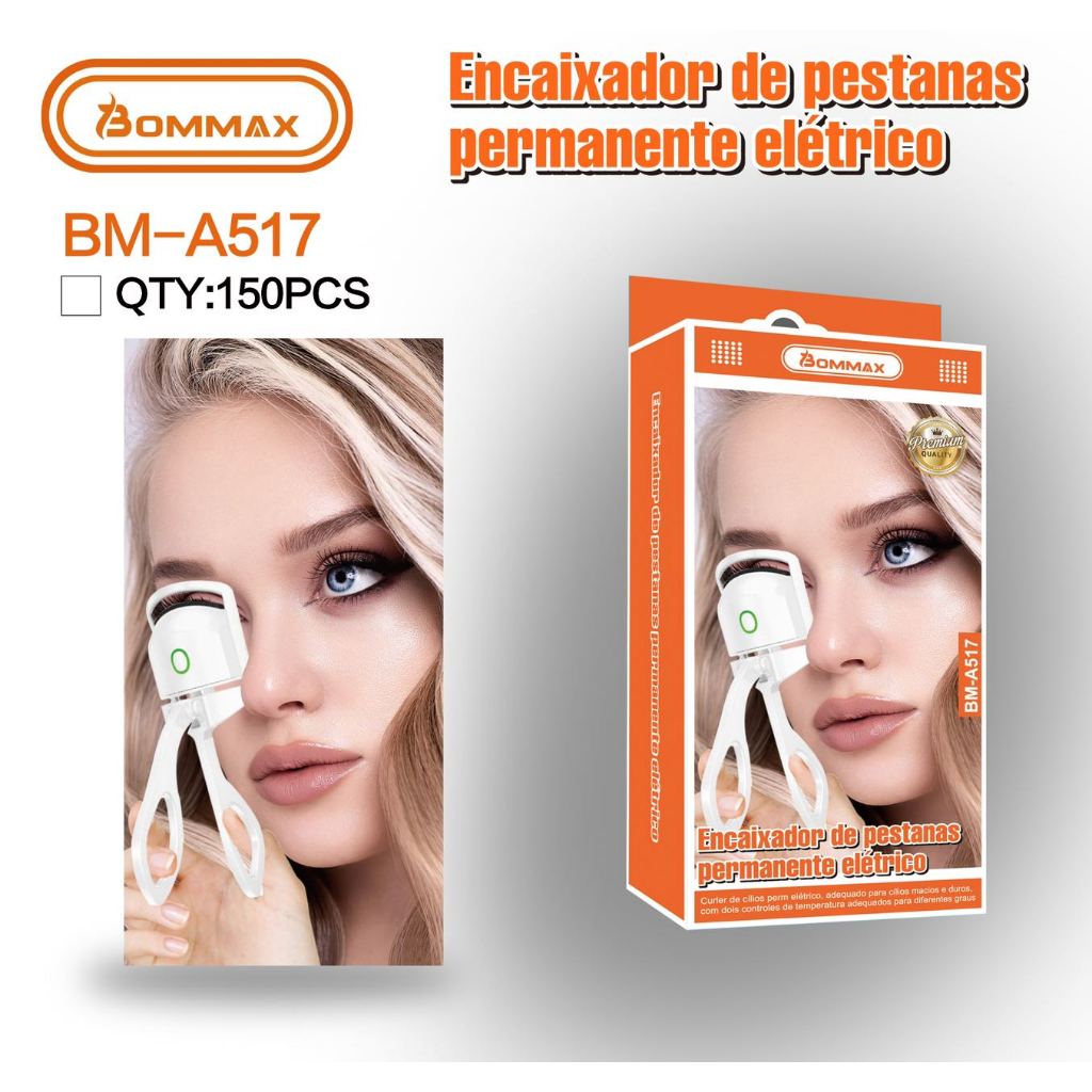 Curvador De Cílios Térmico Curvex Profissional Aquecido Elétrico – A517