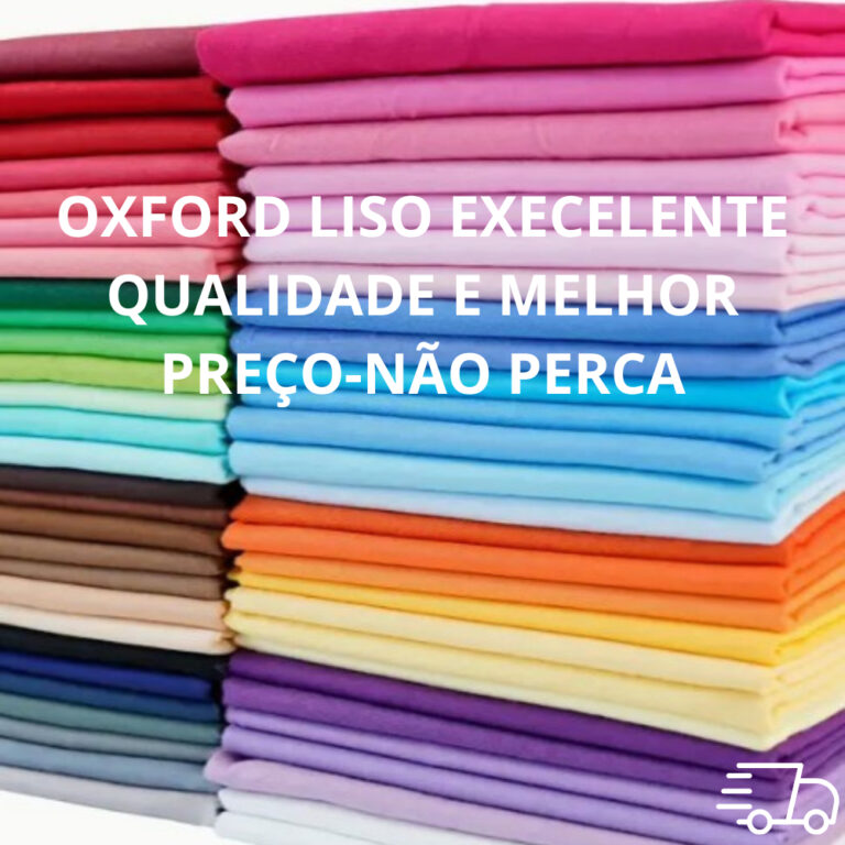 Tecido para jalecos. Oxford com 1 metro e largura 