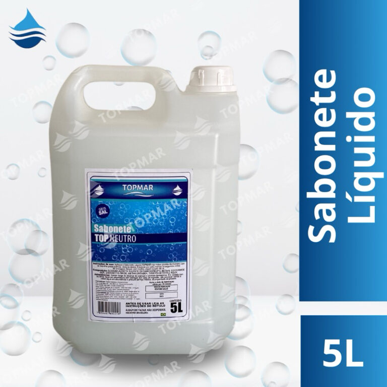 Sabonete Líquido Neutro TOPMAR 5 litros – i