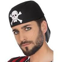 Bandana Durag Touca Vento Pirata Fantasia Ciclista