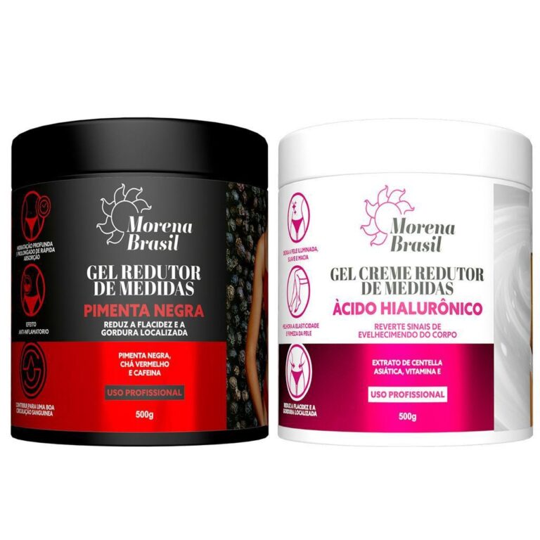 Kit 2X Gel de Massagem Corporal Morena Brasil | Pi