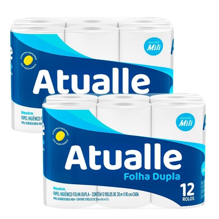 Kit 2 unidades – Papel Higiênico Atualle Ma