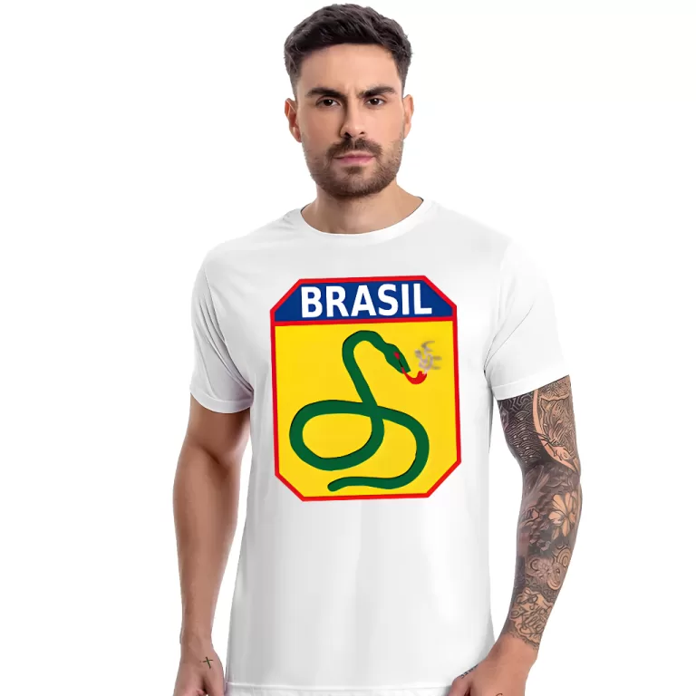 Camiseta FEB a cobra vai fumar exercito militar