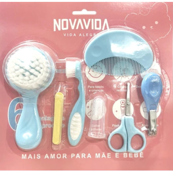 Cuidados Bebê Higiene Kit 7 Peças Pimpolho Infan