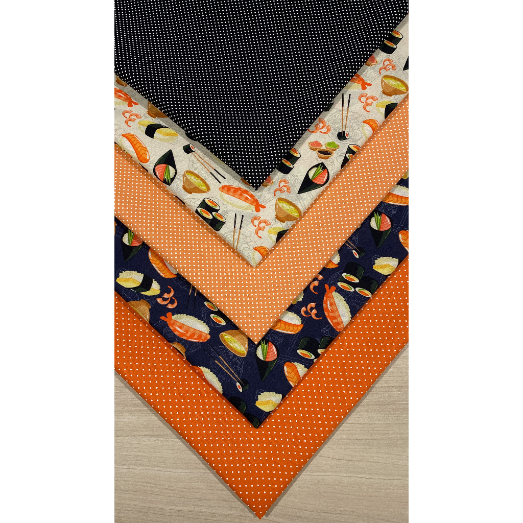 Kit Tecido Tricoline Estampado – Cortes 50x75cm