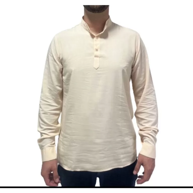 Bata Linho Masculina Manga Longa, Promoção , Ver