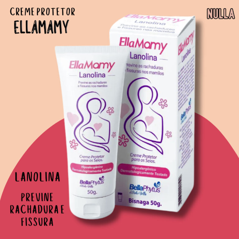 EllaMamy LANOLINA Creme protetor para os Seios 50g