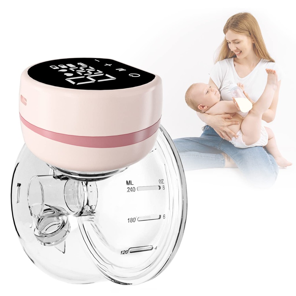 Bomba De Tirar Leite Mãos Livres Bombinha Extratora Portátil Elétrica
