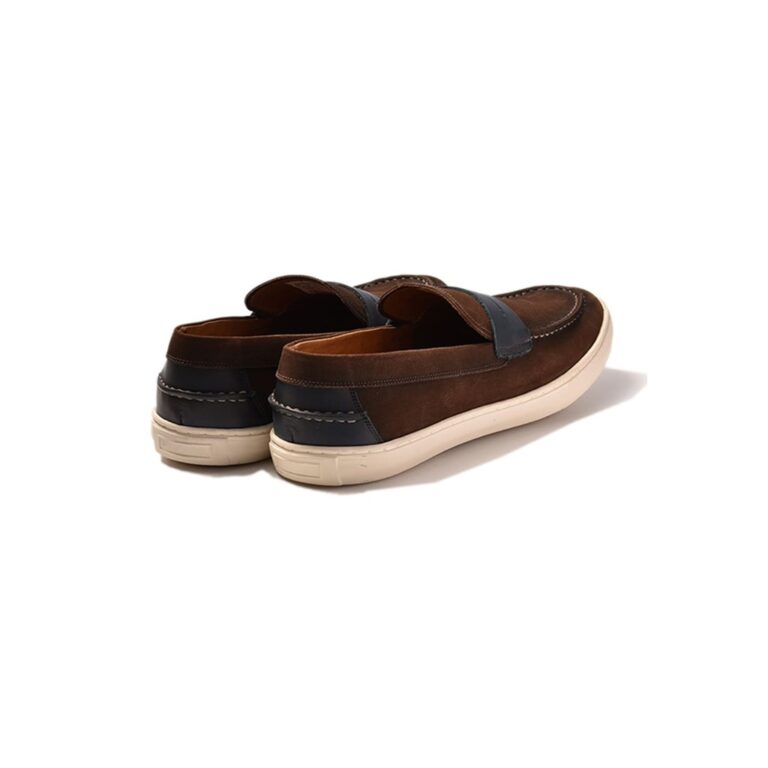Sapato Dockside Couro Stoned Casual – Marrom