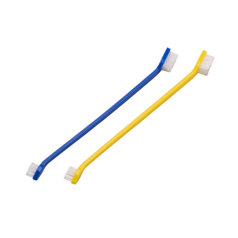 Escova De Dente Para Cachorro Gato Dental Com Cerd