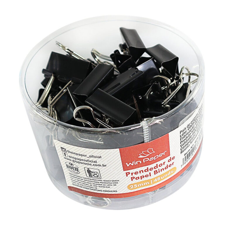 Prendedor Papel Binder 25/32/51mm Borboleta Clipe 