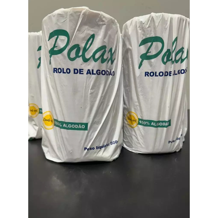 Algodão Hidrófilo Em Rolo 500g – Kit 1 