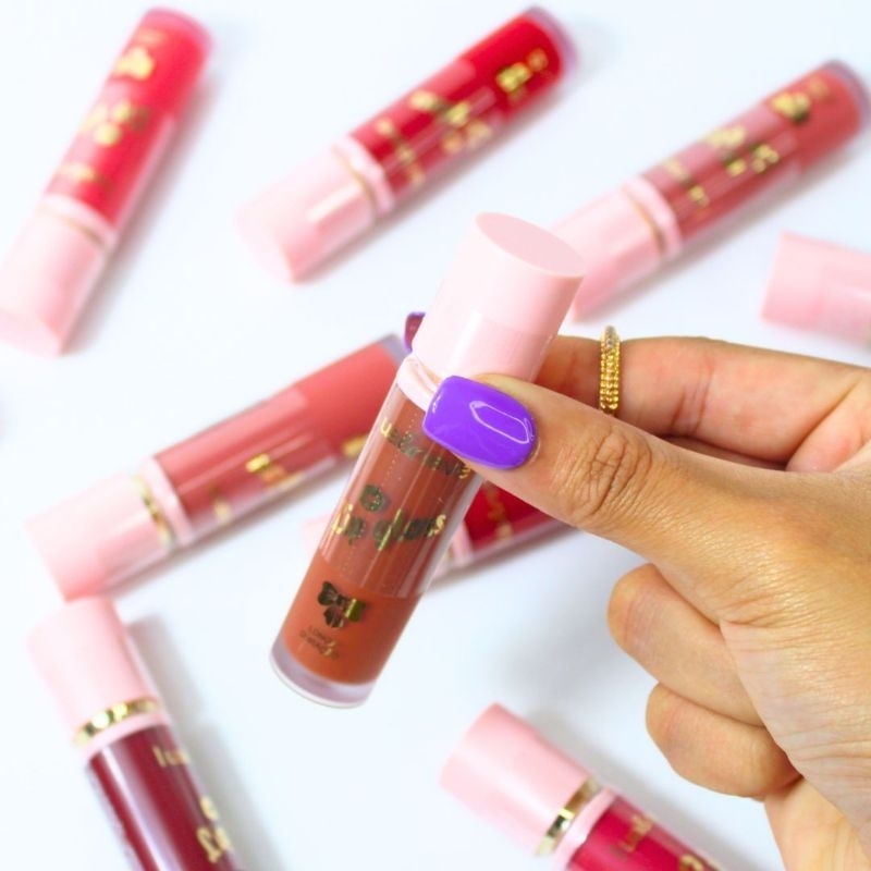 gloss labial várias cores