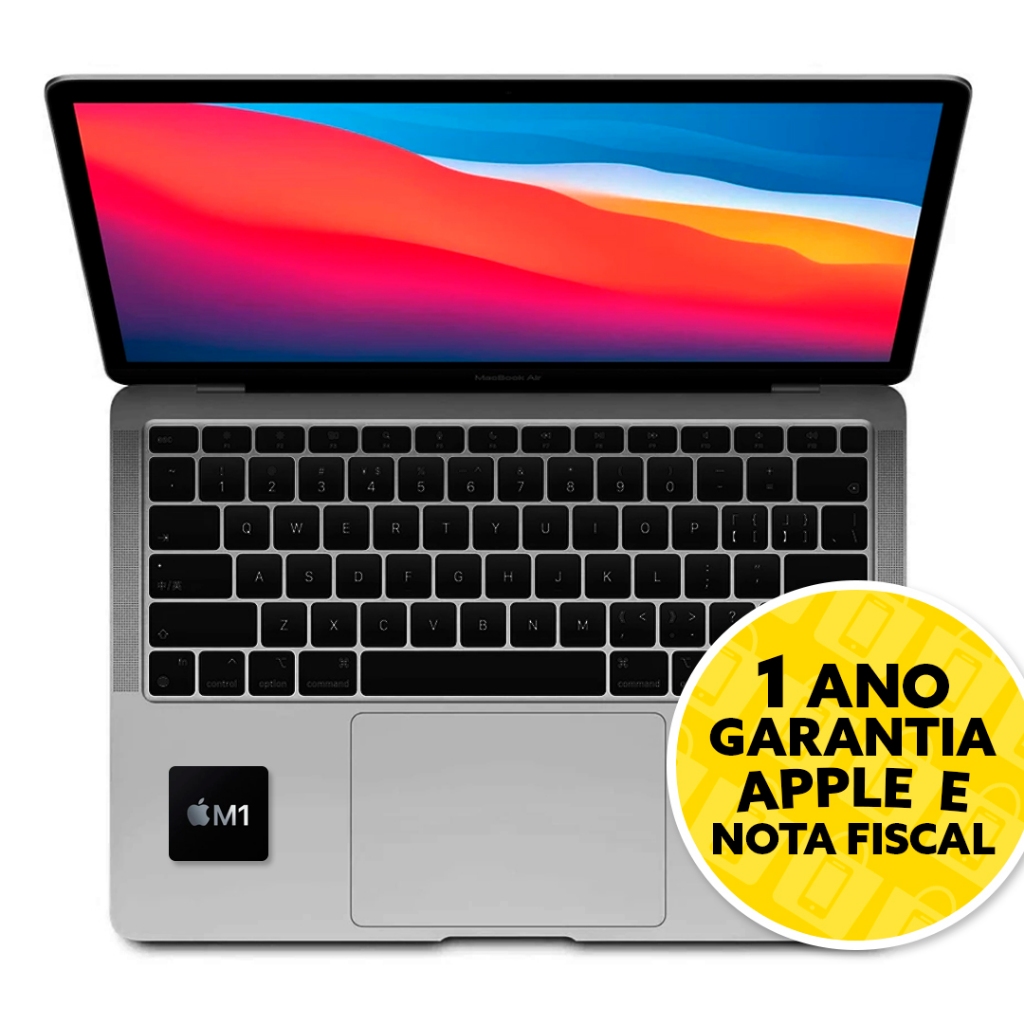 Apple Macbook Air M1 8GB RAM SSD 256GB Tela 13 Polegadas Novo Lacrado Garantia Apple com Nota Fiscal