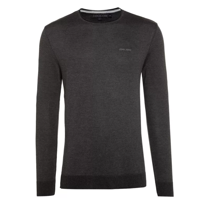 Camisa John John Tricot New Basic Mescla Masculina