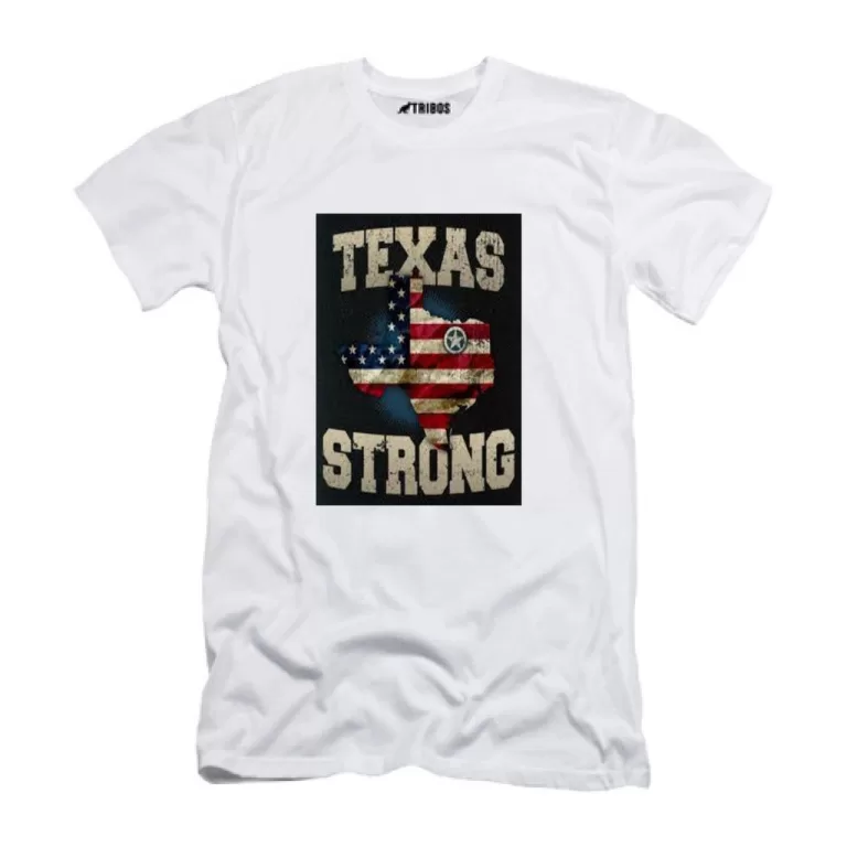 Camiseta Camisa Unissex – Texas Strong ̵
