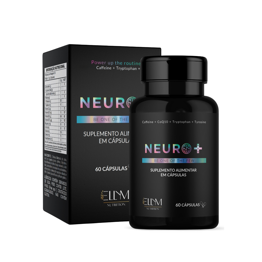 Neuro+ Super Nootropico Foco 60 Cápsulas