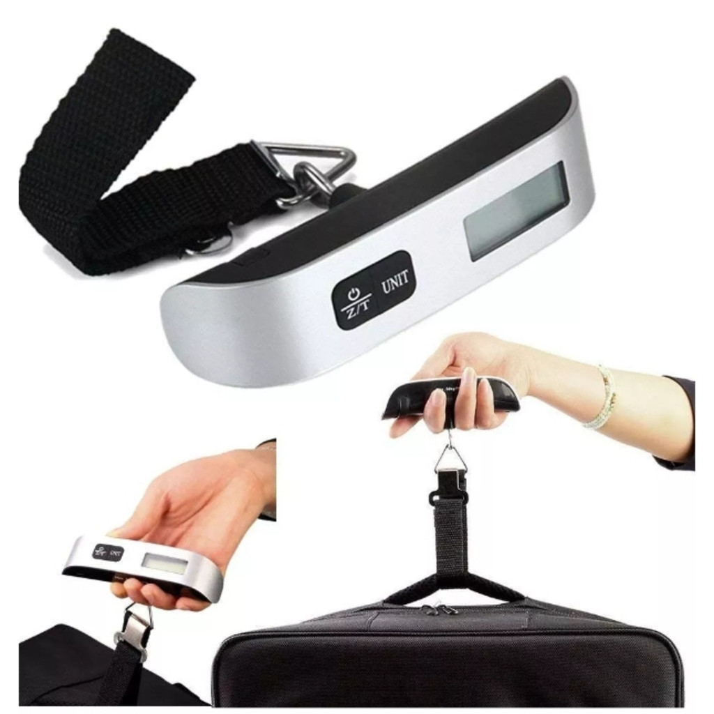 Balança Eletrônica De 50kg Digital De 10g Bolso Mala De Viagem Bagagem Ferramenta De Peso De marisa