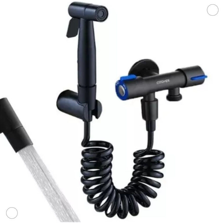 Ducha Higiênica Completa Duas Saídas De 1/2 Aço