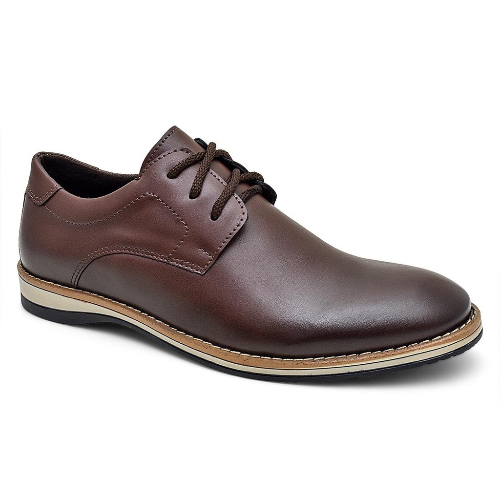 Sapato Masculino Casual Derby Confortável