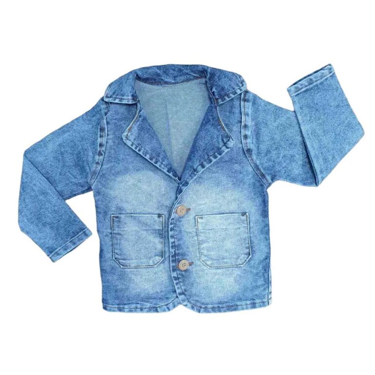 Blazer Jeans Claro Infantil