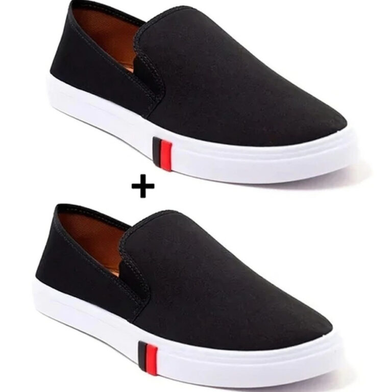 Kit 2 Tênis Iate Masculino Slip On