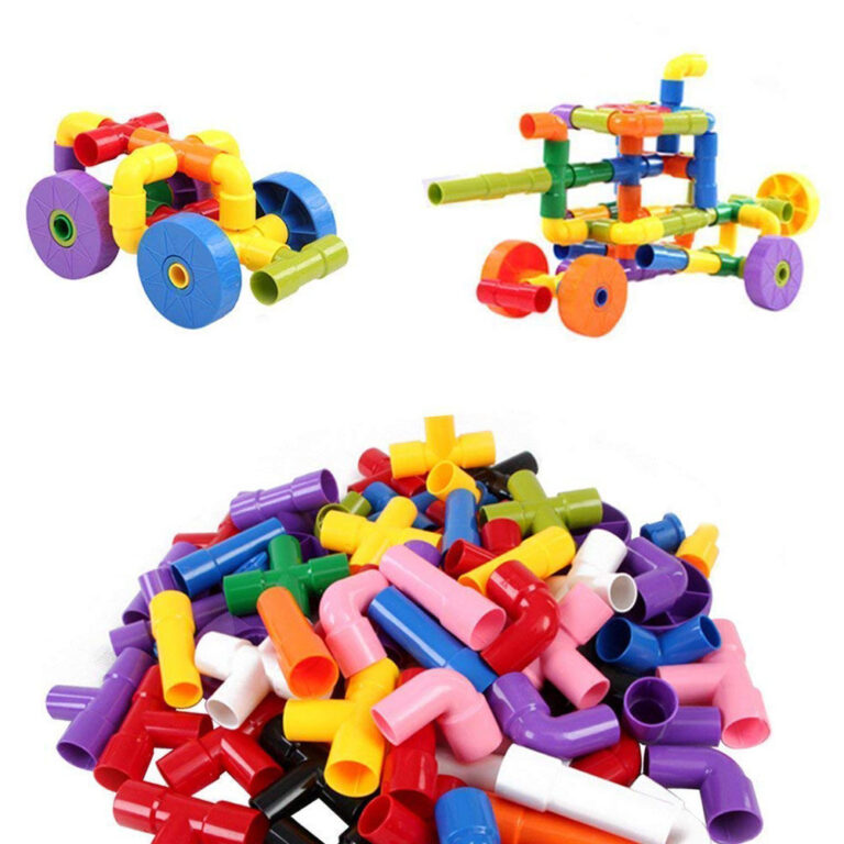 Brinquedo De Montar Interativo Plastico Blocos Inf