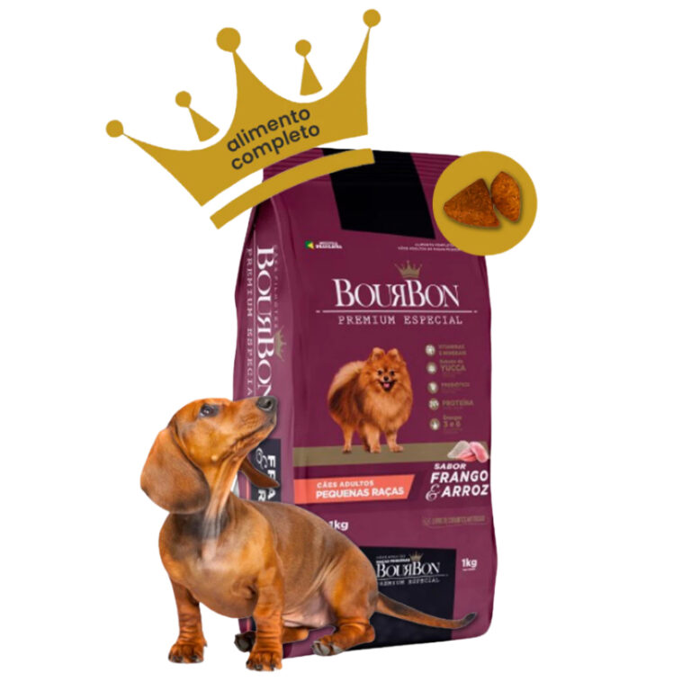 Ração Para Cães Bourbon Dog Cachorro Raças Peq