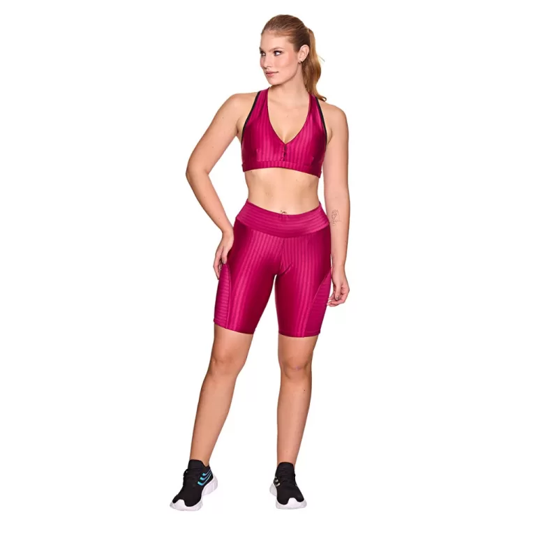 Conjunto Feminino Bermuda 3d E Top 3d Rosset
